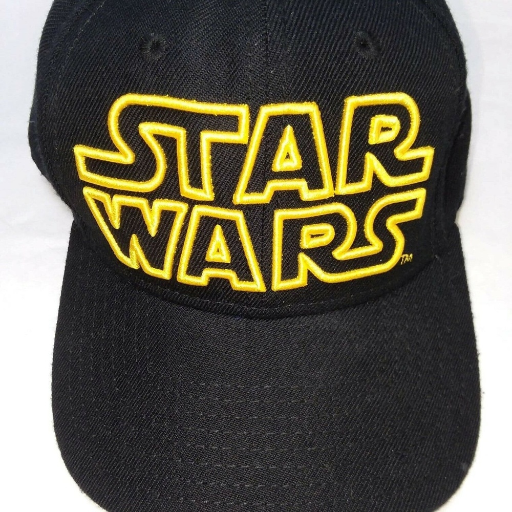 STAR WARS Embroidered Snap Back Baseball Cap - Picture 1 of 4
